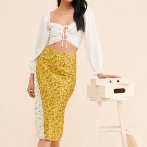 Hutch - Spliced Slip Skirt - Size 0 - Excellent Condition